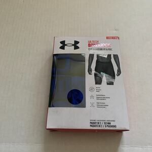 Under Armour Tech Men's Size 5XL 6" Boxerjock Boxer Brief 2 In Pack Brand New
